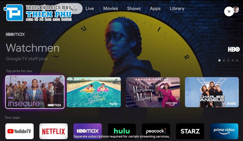 Trải nghiệm về hệ điều hành Google TV trên tivi Sony cực đơn giản, dễ dùng và ổn định