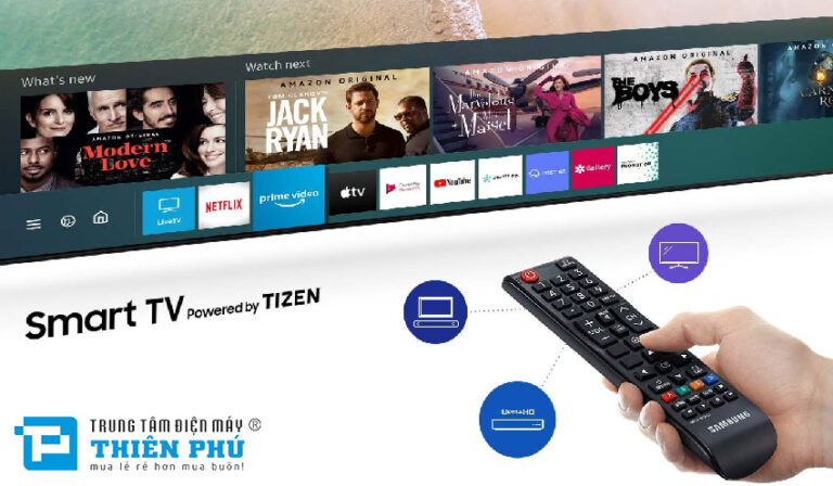 Sắm tết sớm với Smart Tivi Samsung 32 Inch UA32T4202AKXXV giá 4 triệu