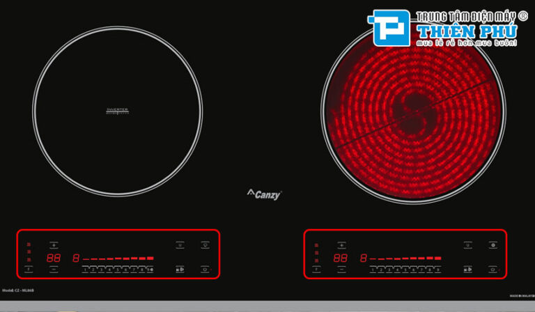 Bếp Điện Từ Đôi Canzy CZ ML86B- Sản phẩm đáng lựa chọn cho gia đình bạn