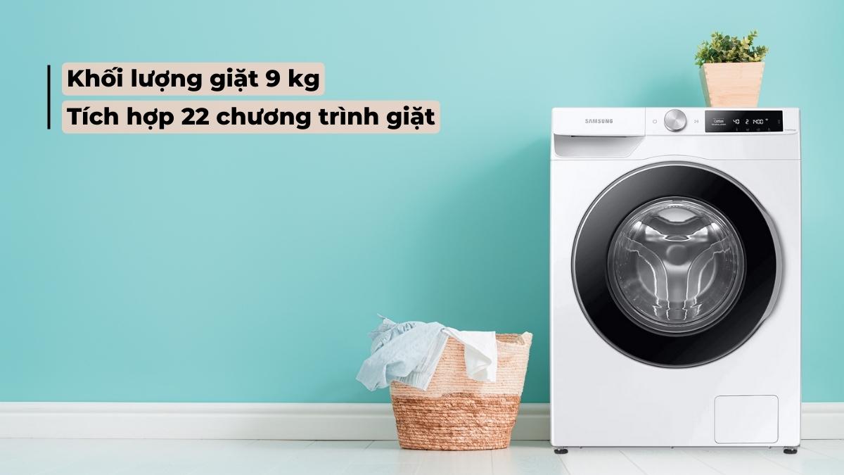 máy giặt Samsung inverter WW90T634DLE/SV 9kg 