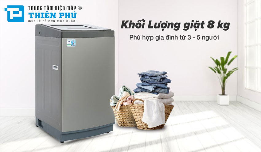 Có nên chọn máy giặt Aqua 8Kg AQW-KS80GT.S cho gia đình hay không? Hưỡng dẫn cách mua?