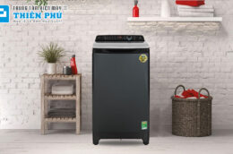 Máy giặt Aqua Inverter 12Kg AQW-DR120HT.BK – Giặt sạch, tiết kiệm năng lượng
