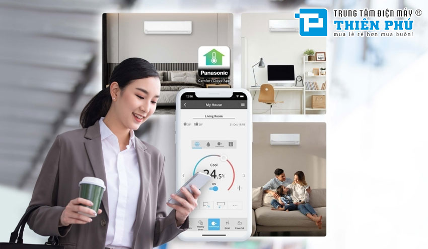 Điều Hòa Multi Panasonic Inverter  1 Chiều 25600Btu CU-3U27YBZ