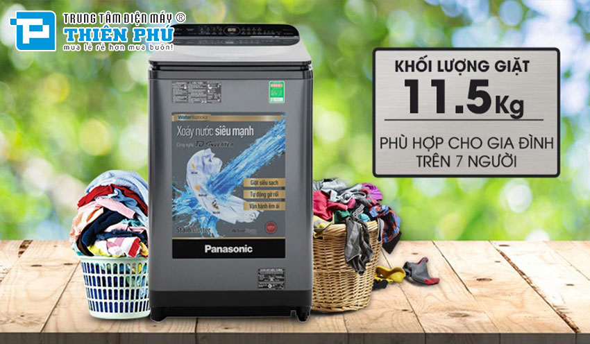 Đánh giá tính năng của máy giặt Panasonic Inverter 11,5Kg NA-FD11AR1BV có tốt không?