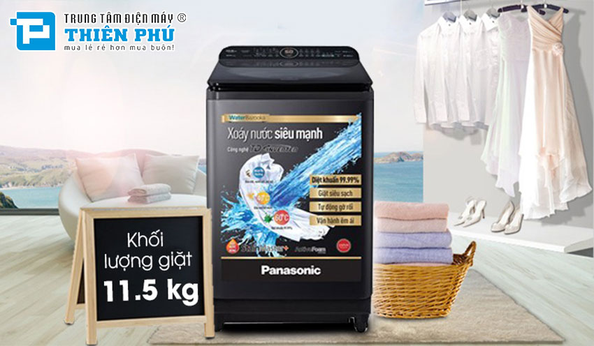 Máy giặt Panasonic 11,5Kg NA-FD11AR1BV: Giải pháp tiện lợi cho cuộc sống hiện đại