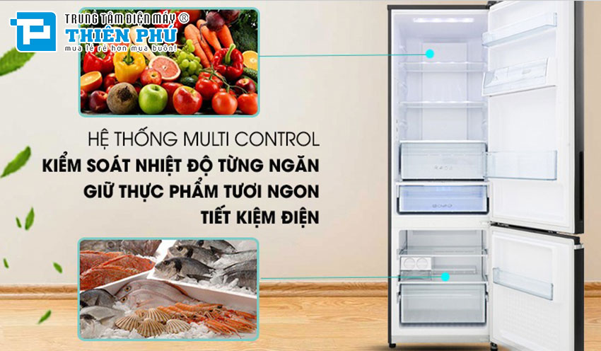 Tiết kiệm năng lượng và tiền điện với tủ lạnh Panasonic Inverter NR-TV261BPAV