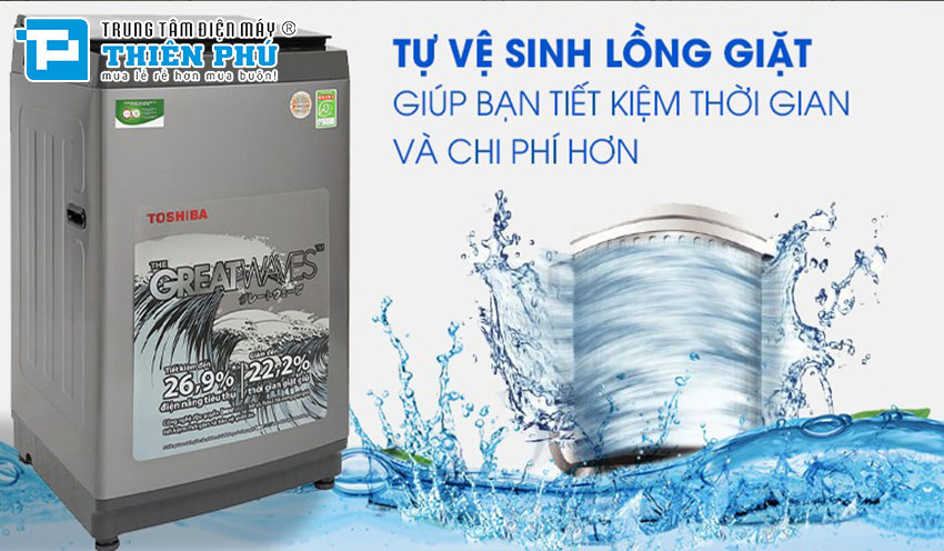 Cách làm sạch máy giặt Toshiba AW-K905DV(SG) để duy trì hiệu suất tốt nhất trong giặt giũ