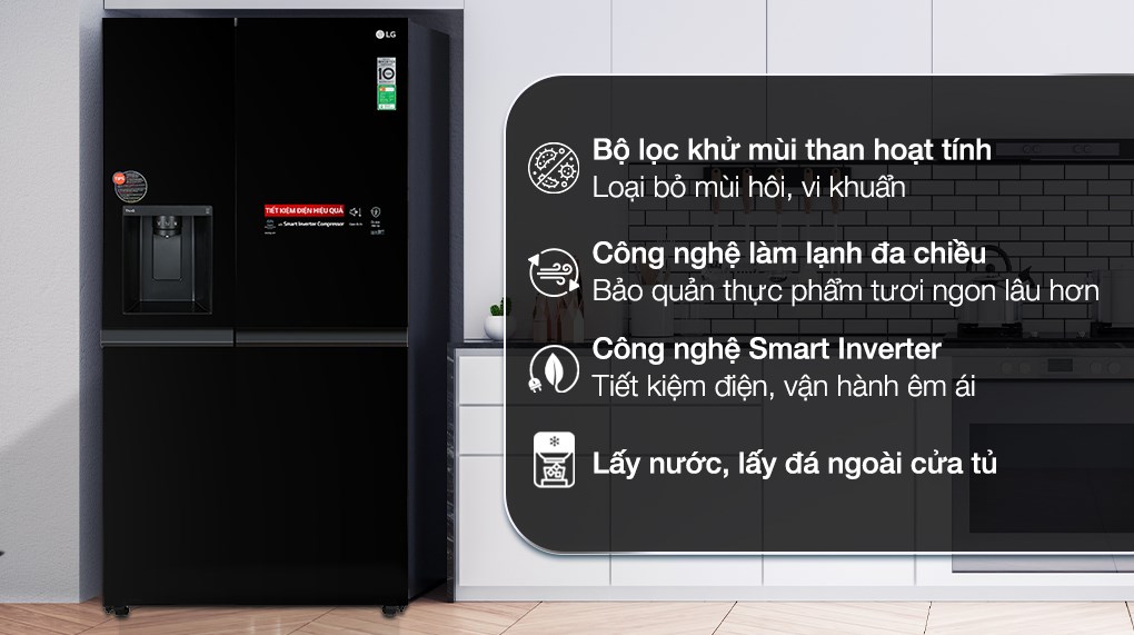 Một số chiếc tủ lạnh inverter có tính năng làm đá tự động đáng mua