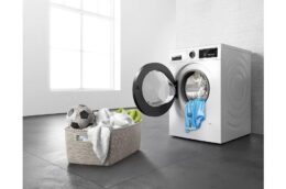 Giặt nhanh và sạch hơn với máy giặt Bosch 9kg WAW28480SG serie 8