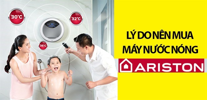 Cập nhật những mẫu bình nóng lạnh Ariston thu hút người dùng nhất năm nay