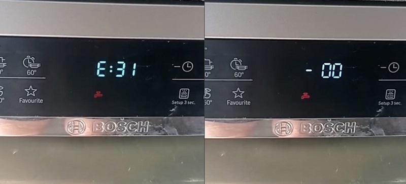 E31 fashion bosch dishwasher