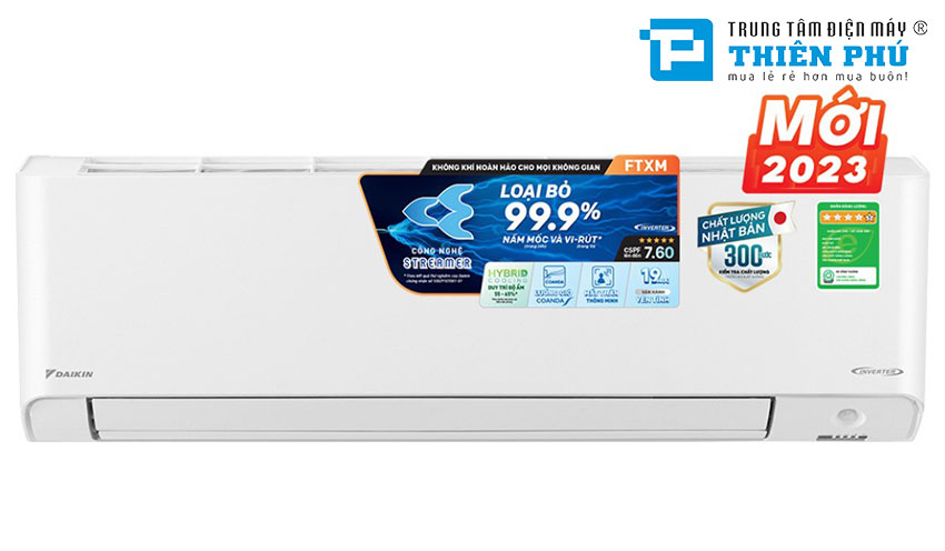 Điều hòa Daikin 2 chiều 12000btu FTXM35XVMV: Giải pháp lý tưởng cho không gian nhỏ
