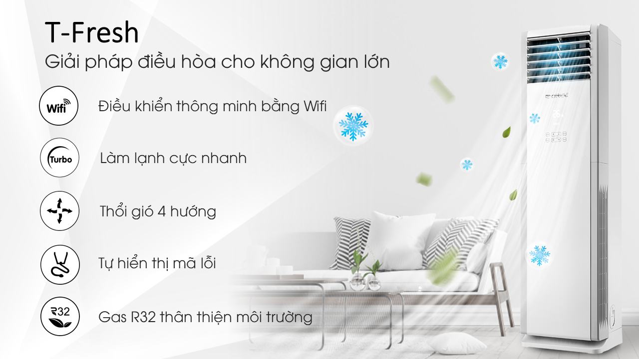 TOP 3 chiếc điều hòa cây nên tham khảo lựa chọn