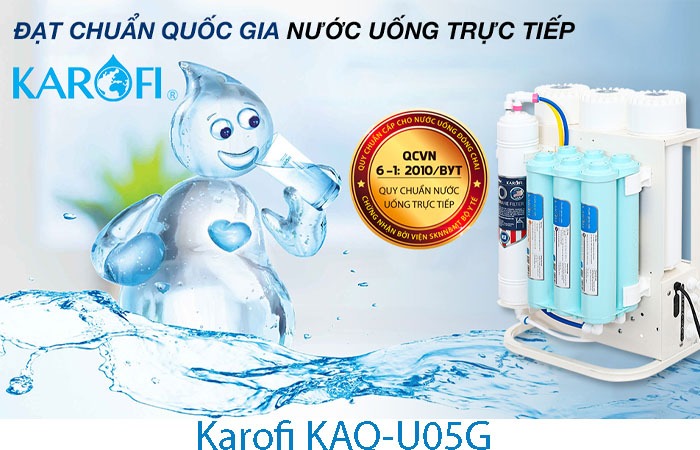 Tái tạo nguồn nước đạt chuẩn nước uống quốc gia
