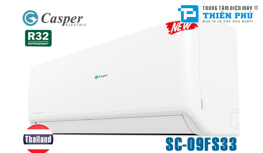 Cùng phân khúc 4 triệu, nên mua điều hòa Casper SC-09FS33 hay Midea MSAFGII-10CRN8