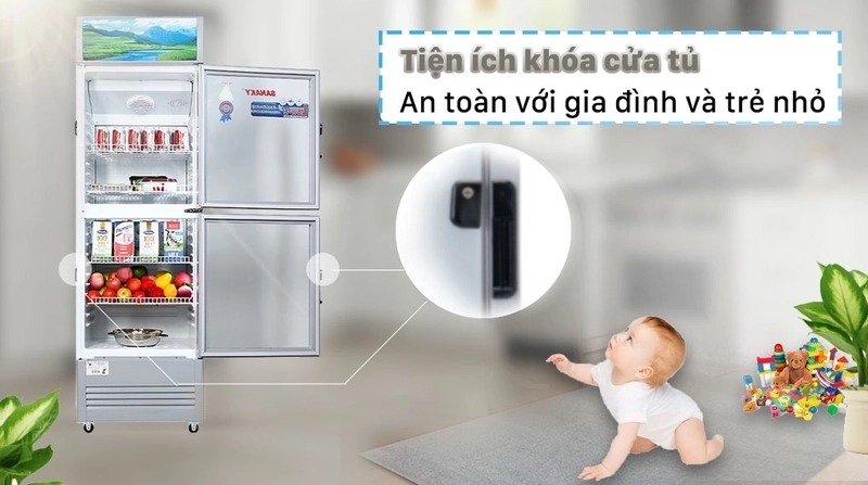 Những điểm nhấn tạo nên giá trị đặc biệt cho tủ mát Sanaky 2 cánh VH-308WL