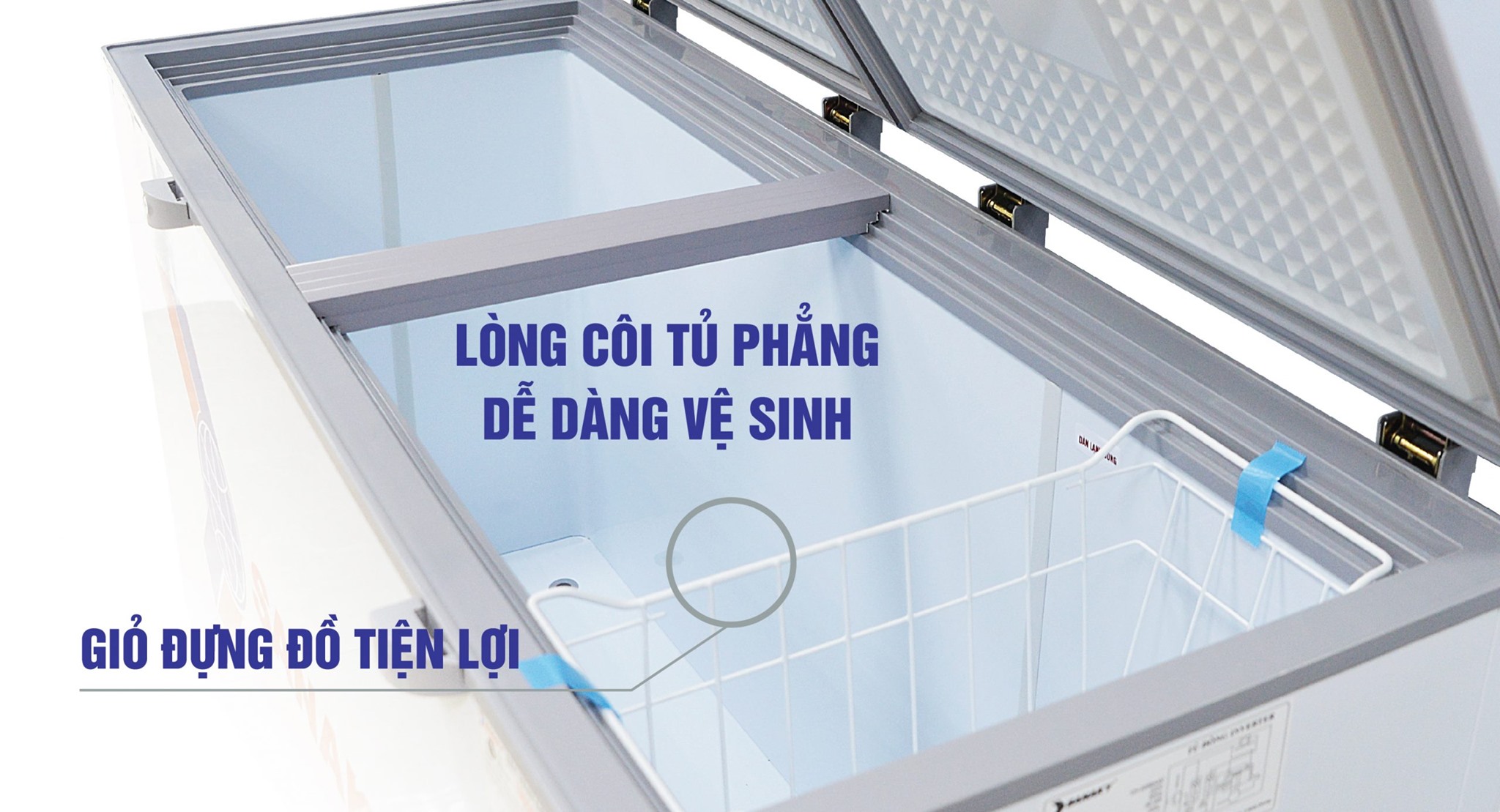 Tủ đông Sanaky Inverter VH-5699W4K: Sản phẩm chất lượng trong tầm giá 10 triệu