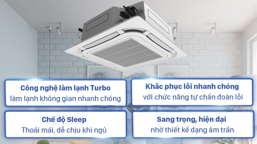 Tại sao nên mua điều hòa âm trần Gree GU85T/A1-K/GU85W/A1-K