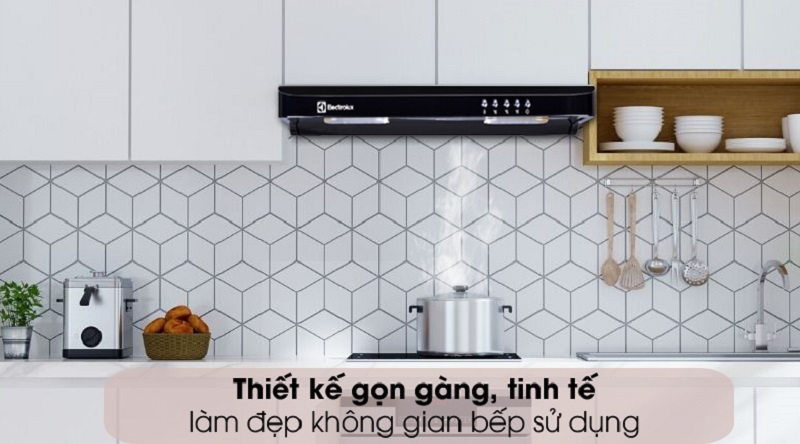 Máy hút mùi Electrolux EFT6032K thiết kế âm tủ