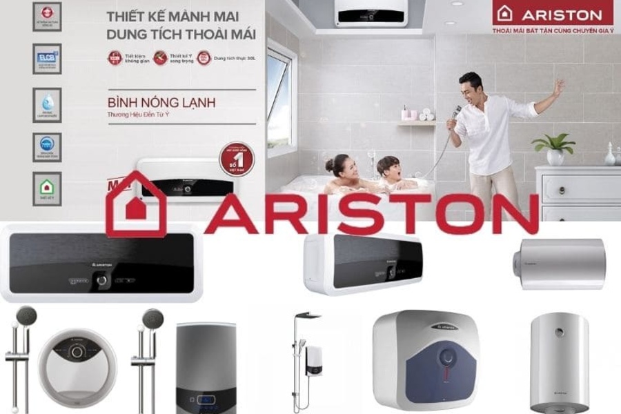 Gợi ý 3 chiếc chiếc bình nóng lạnh Ariston  thu hút người dùng năm 2023