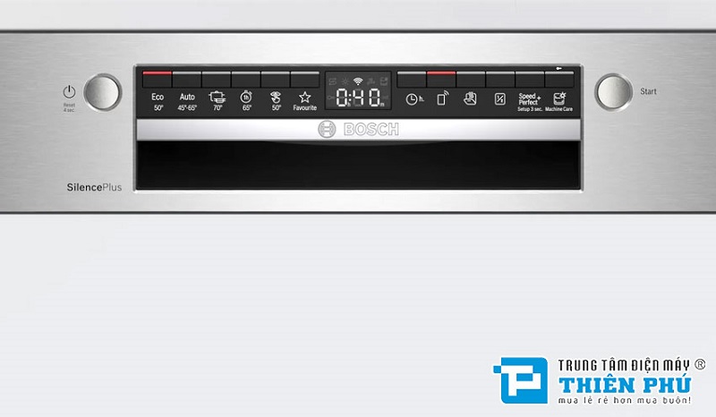 Các chức năng của máy rửa bát Bosch âm tủ SMI4ECS14E