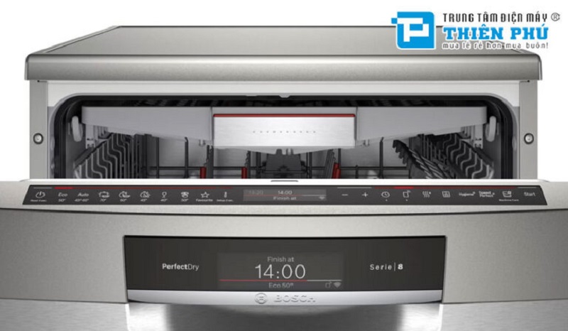 chức năng máy rửa bát Bosch serie 6 và 8