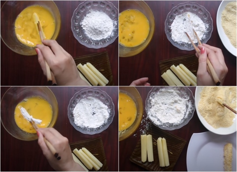 Chế biến phô mai que