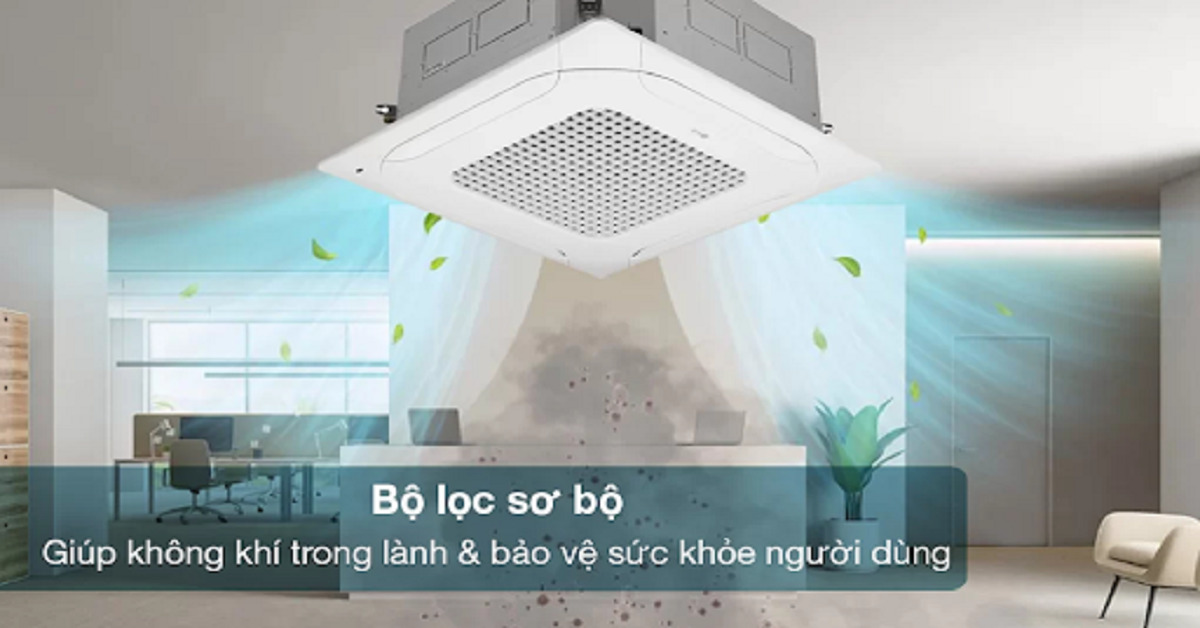 Review điều hòa âm trần Casper CH-36TL22 2 chiều