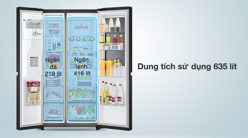 Tủ lạnh LG GR-X257BG: Đầu tư xứng đáng cho gia đình bạn