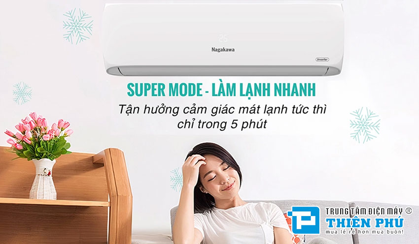 Lựa chọn mẫu điều hòa Nagakawa 1 chiều inverter nào sử dụng hiệu quả?