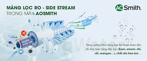 Tiết kiệm chi phí cùng màng lọc RO Side Stream