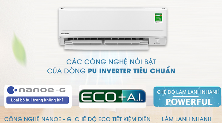 Điều hòa Panasonic CU/CS-XPU18XKH-8B - Làm lạnh hiệu quả, tiết kiệm 30% điện năng mỗi tháng