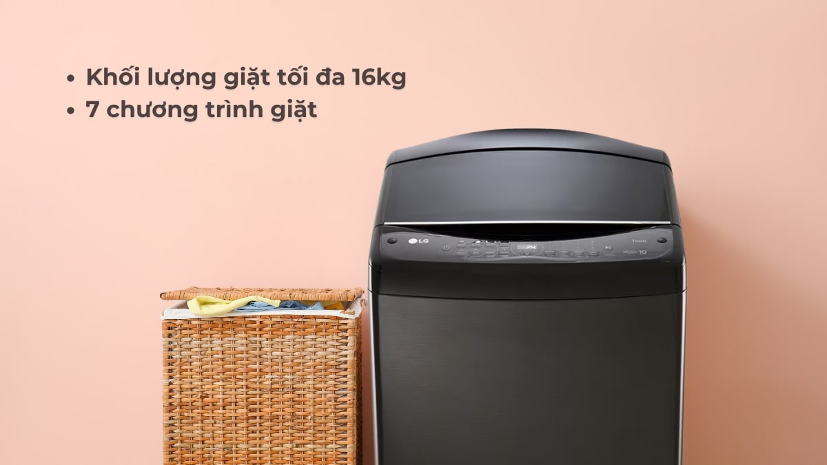 Có nên mua máy giặt LG inverter TV2516DV3B 16kg cho gia đình không?