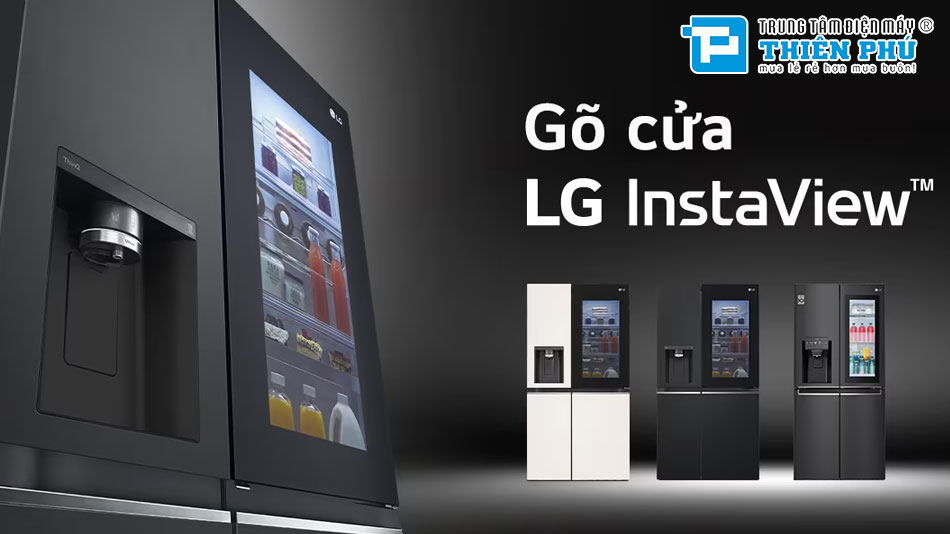 Tủ Lạnh LG Inverter 4 Cánh Instaview 496 Lít GR-X22MBI