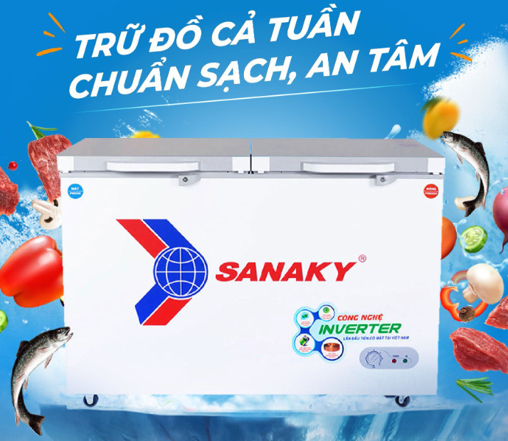 Tủ đông Sanaky bảo hành mấy năm, chính sách như thế nào? Chất lượng sản phẩm tốt không?
