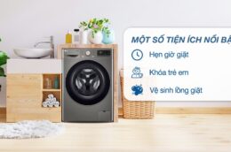 Bật mí những công nghệ hiện đại của máy giặt LG inverter FV1412S3PA 12kg