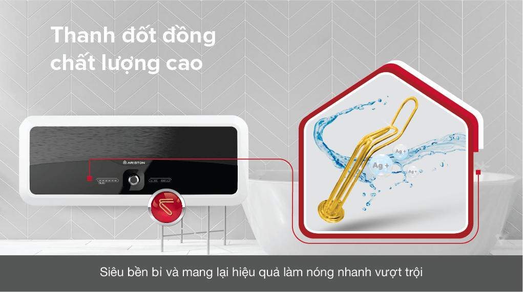 So sánh bình nóng lạnh Ariston 30 lít Slim2 30Lux-D AG+ và SLim2 30RS nên lựa chọn model nào?