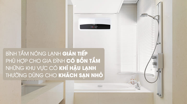 Tư vấn chọn mua bình nóng lạnh Ariston gián tiếp cho gia đình