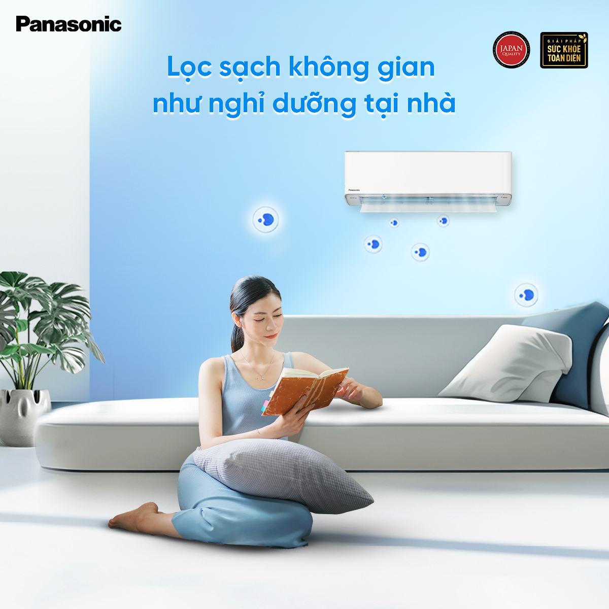 Điều hòa Panasonic CU/CS-RU12AKH-8, chuẩn lọc không khí và chuẩn tiết kiệm điện