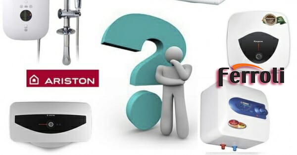 Bình nóng lạnh Ariston 20 lít SLim2 20RS và Ferroli QQAE20 loại nào tốt hơn?