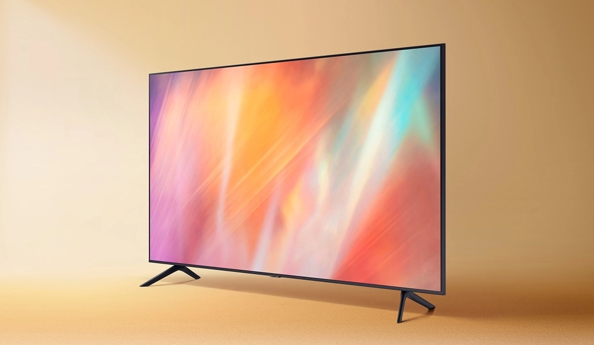 Smart Tivi Samsung 55 inch 4K UA55AU7700KXXV - Dưới 10 triệu không thể bỏ qua