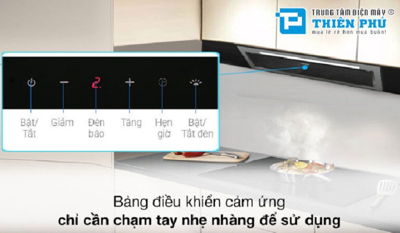 máy hút mùi Hafele HH-BI72A có nhiều chức năng hơn Hafele HH-SG70A