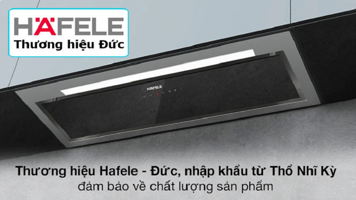 Vì sao nên chọn máy hút mùi Hafele HH-SG70A cho không gian bếp của gia đình