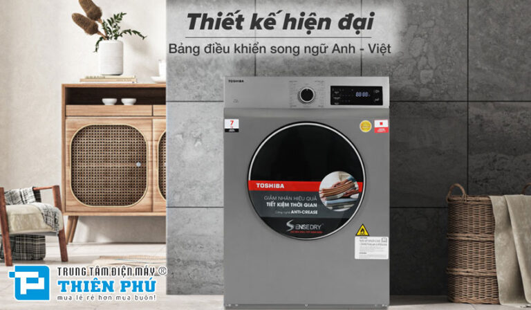 Có điều gì nổi bật trong máy sấy quần áo Toshiba 7kg TD-H80SEV(SK) model 2023