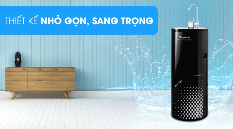 Thiết kế máy lọc nước Kangaroo KG100HC tạo ấn tượng cho không gian sống