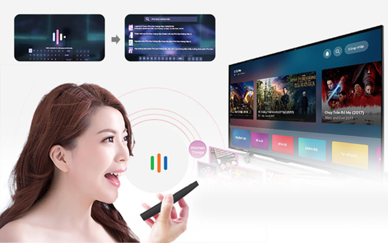Hướng dẫn sử dụng tìm kiếm giọng nói trên Smart tivi Samsung