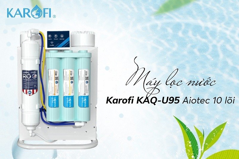 Máy lọc nước Karofi 10 lõi KAQ-U95