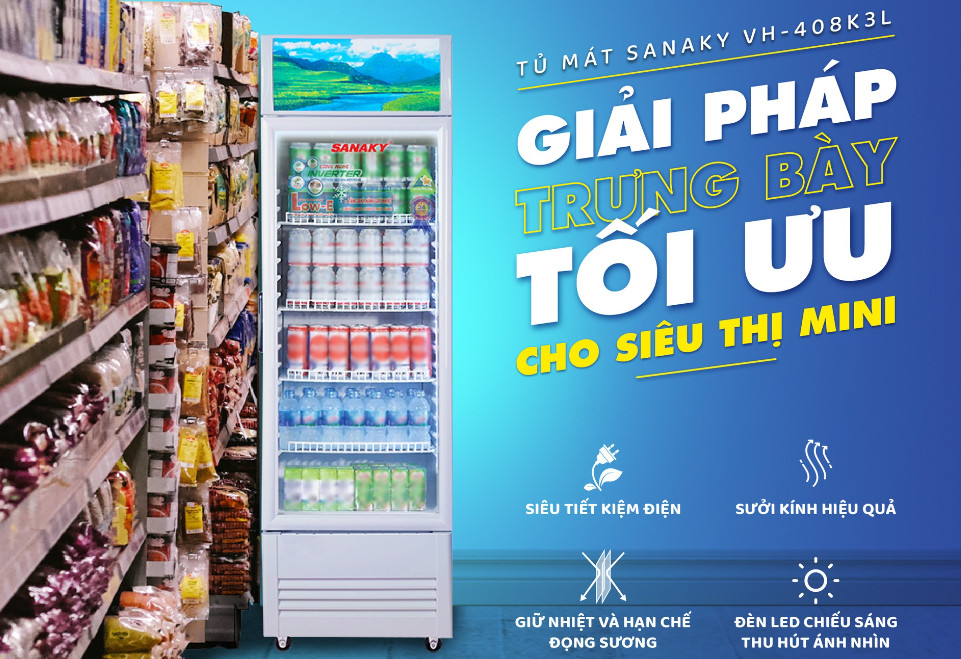 Tham khảo 5 mẫu tủ mát Sanaky được người dùng tìm kiếm nhiều nhất tại Điện Máy Thiên Phú