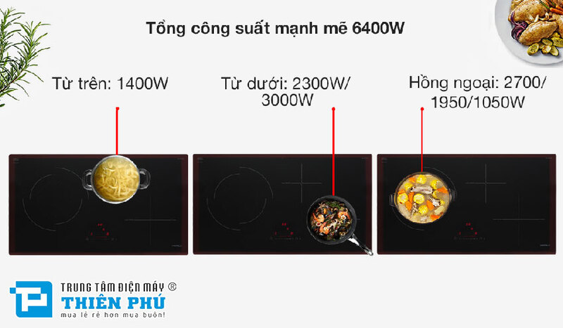 công suất và tính năng bếp điện từ Hafele HC-M773D