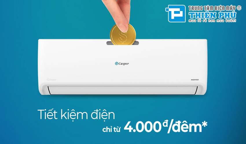 Review chi tiết về điều hòa Casper GH-24IS33 24000Btu
